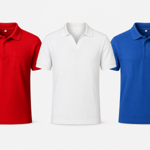 Lux Cozi Mens Cotton Solid Relaxed Fit Polo Shirt